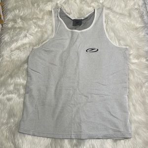 Vintage Speedo Men’s White Tank Top Size Large